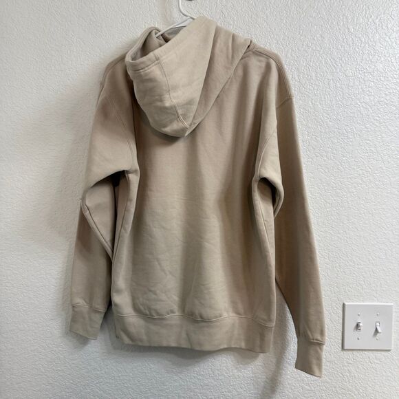 Beige Hoodie with Colorful Graphic - Picture 2 of 3